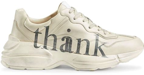 gucci rhyton think thank|Gucci Rhyton Think/Thank Men's .